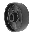 Durastar Wheel; 6X2 Glass-Filled Nylon (Black); 1-3/16 Plain Bore 620MA84B